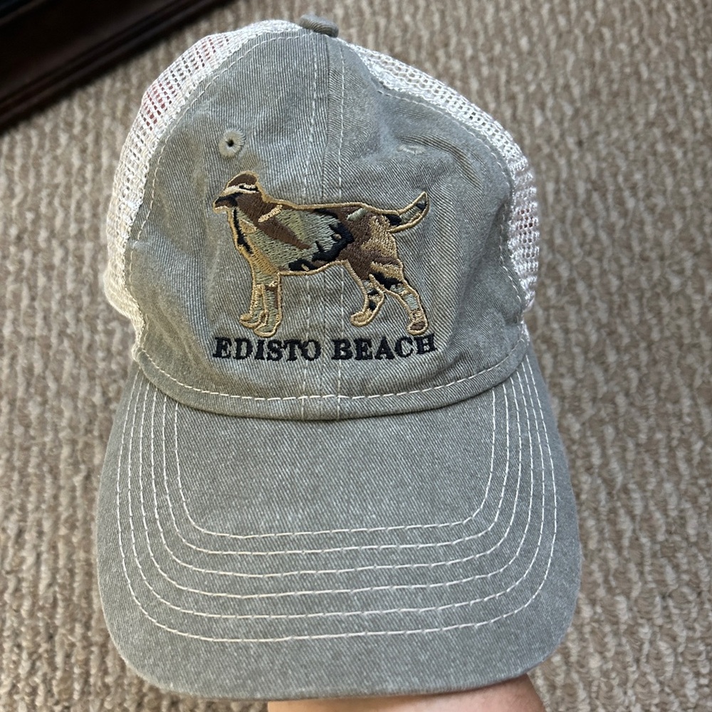 Blue 84 edisto beach trucker hat one size